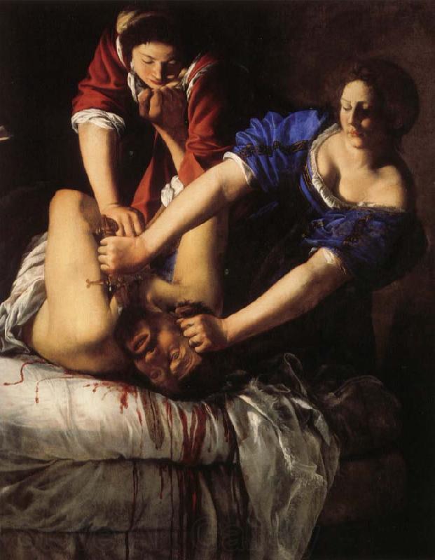 Artemisia gentileschi Judith Beheading Holofernes Norge oil painting art